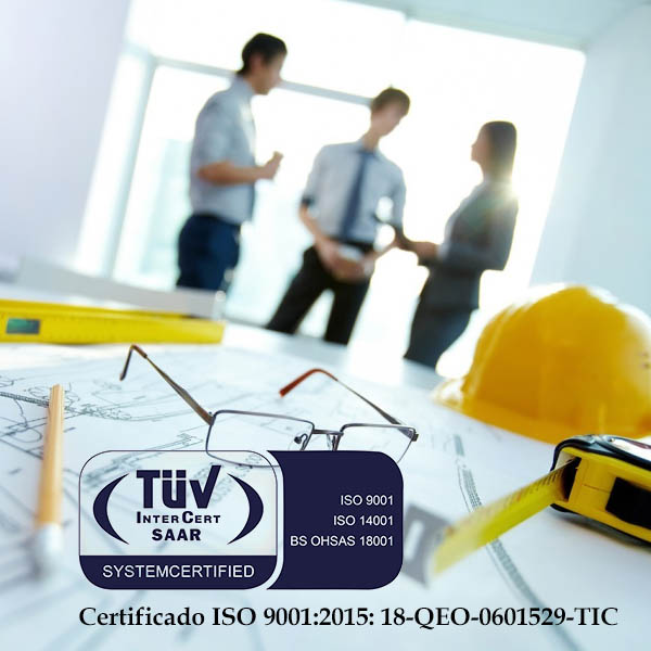 Certificados de calidad de Yailux ISO 9001:2015 e ISO 14001:2015